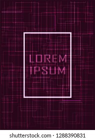 Cover design. Colorful background, geometric shapes. Future geometric patterns. Abstract vector illustration of Flyer, Brochure, Web Page, Landing Page Design