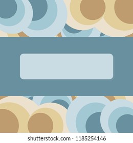 Cover design with colorful circle element.vector