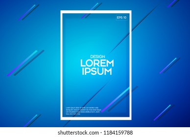 Cover design Colorful geometric background. Simple shapes composition. design layout for banner or poster.Eps10 vector, brochure, catalog, poster, book, magazine etc. 