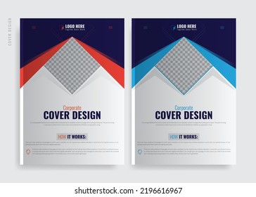 Cover Design. Corporate Brochure Cover Design Template.Modern Brochure Template Cover Design, Annual Report Poster, Business Presentation, Portfolio, Flyer, Banner Template. 