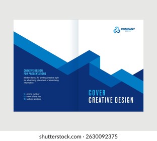 Cover design, creative layout of the magazine page, booklet, catalog, cover layout of the company s annual report