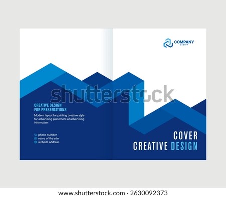 Cover design, creative layout of the magazine page, booklet, catalog, cover layout of the company s annual report