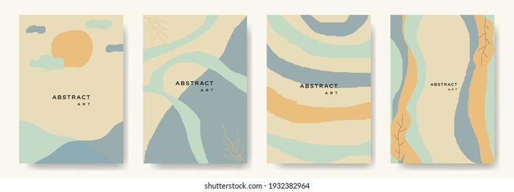 cover design elements set with copy space for text.Abstract vintage background.or Ideal for postcards,poster, business card,flyer, brochure,magazine,social media and other.illustration vector eps 10
