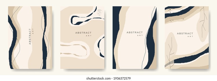 cover design elements set with copy space for text.Abstract vintage background.or Ideal for postcards,poster, business card,flyer, brochure,magazine,social media and other.illustration vector eps 10
