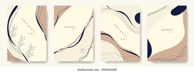 cover design elements set with copy space for text.Abstract vintage background.or Ideal for postcards,poster, business card,flyer, brochure,magazine,social media and other.illustration vector eps 10
