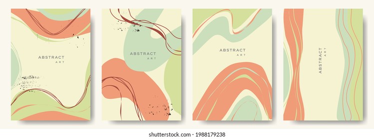 cover design elements set with copy space for text.Abstract vintage background.or Ideal for postcards,poster, business card,flyer,brochure,magazine,social media and other.vector illustration