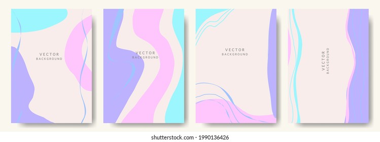 cover design elements set with copy space for text.Abstract vintage background.or Ideal for postcards,poster, business card,flyer,brochure,magazine,social media and other.vector illustration