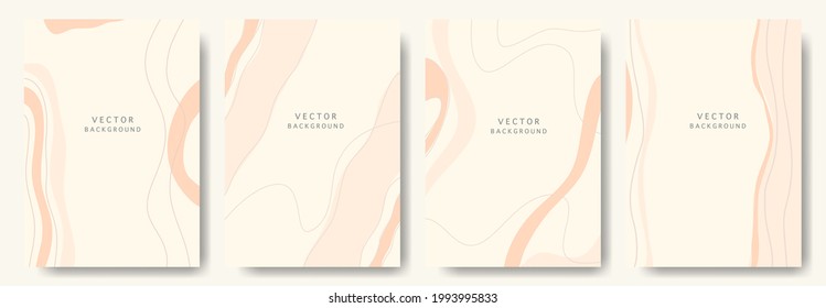 cover design elements set with copy space for text.Abstract vintage background.or Ideal for postcards,poster, business card,flyer,brochure,magazine,social media and other.vector illustration