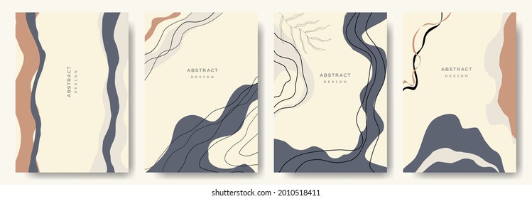 cover design elements set with copy space for text.Abstract vintage background.or Ideal for postcards,poster, business card,flyer,brochure,magazine,social media and other.vector illustration