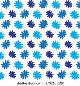 Diseño de portada con estampado floral. Flores creativas dibujadas a mano. Colorido fondo artístico con floración. Se puede usar para invitación, tarjeta, portada, catálogo.  Ilustración vectorial, eps 8
