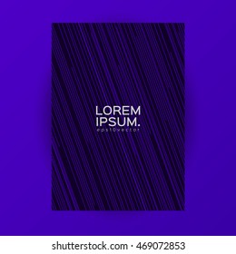 Cover Design Geometric Lines. Applicable for Covers, Placards, Posters, Flyers and Banner Design.
