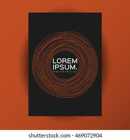 Cover Design Geometric Lines. Applicable for Covers, Placards, Posters, Flyers and Banner Design.