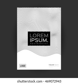 Cover Design Geometric Lines. Applicable for Covers, Placards, Posters, Flyers and Banner Design.