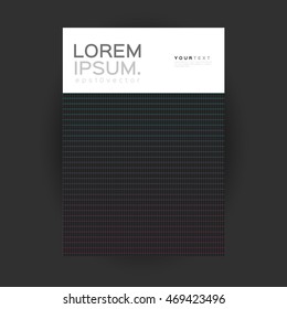 Cover Design Geometric Lines. Applicable for Covers, Placards, Posters, Flyers and Banner Design.