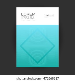 Cover Design Geometric Lines. Applicable for Covers, Placards, Posters, Flyers and Banner Design.