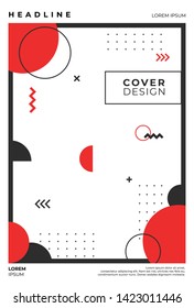 COVER DESIGN WITH GEOMETRIC SHAPE