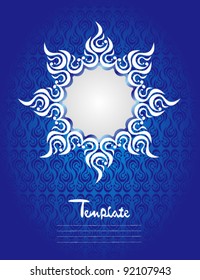 Cover design label templates