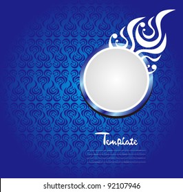 Cover design label templates