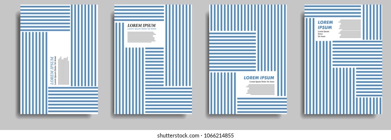 cover design with line element