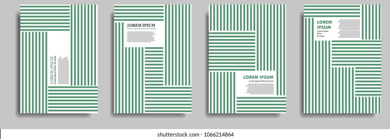 cover design with line element
