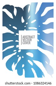 Cover design mockup. Notebook creative layout. Background for corporate annual report, poster, magazine first page. Minimal leaflet, business flyer. Promotion concept card. A4 flat abstract cover