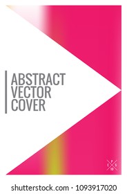 Cover design mockup. Notebook creative layout. Background for corporate annual report, poster, magazine first page. Minimal leaflet, business flyer. Promotion concept card. A4 flat abstract art