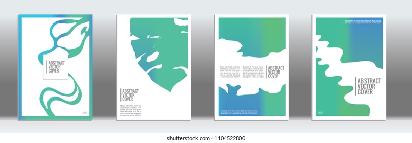 Cover design mockup. Notebook creative layout. Backdrop for corporate annual report, poster, magazine first page. Minimal leaflet, business flyer. Promotion concept card. A4 flat geometric cover