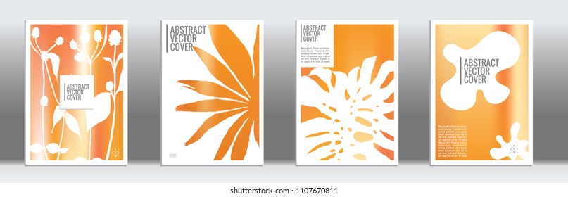 Cover design mockup. Notebook creative layout. Background for corporate annual report, poster, magazine first page. Minimal leaflet, business flyer. Promotion concept card. A4 flat abstract cover