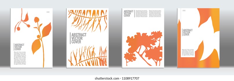 Cover design mockup. Notebook creative layout. Background for corporate annual report, poster, magazine first page. Minimal leaflet, business flyer. Promotion concept card. A4 flat abstract cover