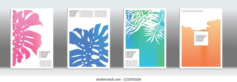 Cover design mockup. Notebook creative layout. Background for corporate annual report, poster, magazine first page. Minimal leaflet, business flyer. Promotion concept card. A4 flat abstract art