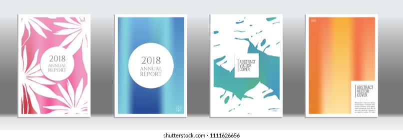 Cover design mockup. Notebook creative layout. Backdrop for corporate annual report, poster, magazine first page. Minimal leaflet, business flyer. Promotion concept card. A4 flat abstract art