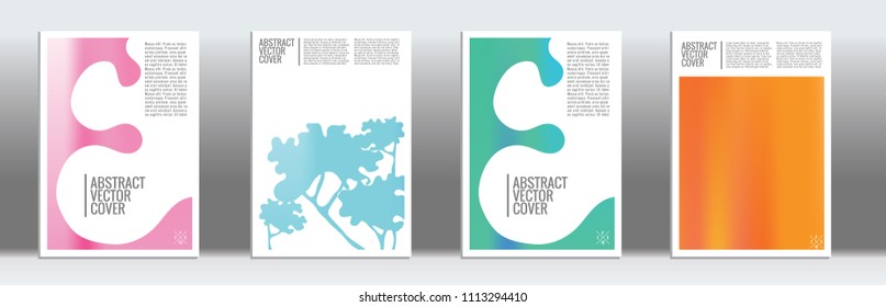 Cover design mockup. Notebook creative layout. Backdrop for corporate annual report, poster, magazine first page. Minimal leaflet, business flyer. Promotion concept card. A4 flat abstract art