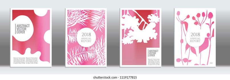 Cover design mockup. Notebook creative layout. Background for corporate annual report, poster, magazine first page. Minimal leaflet, business flyer. Promotion concept card. A4 flat geometric cover