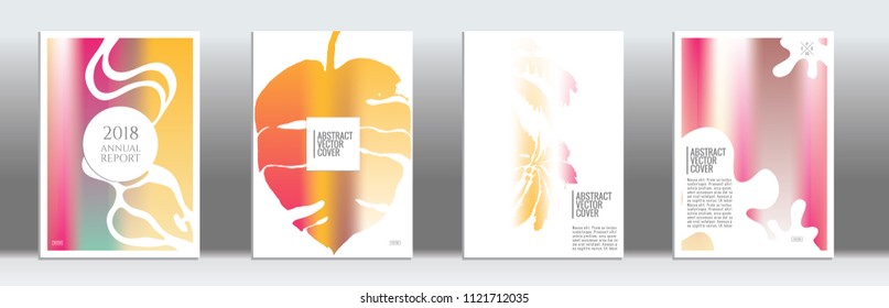 Cover design mockup. Notebook creative layout. Backdrop for corporate annual report, poster, magazine first page. Minimal leaflet, business flyer. Promotion concept card. A4 flat abstract art