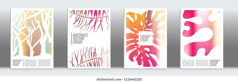 Cover design mockup. Notebook creative layout. Background for corporate annual report, poster, magazine first page. Minimal leaflet, business flyer. Promotion concept card. A4 flat abstract art