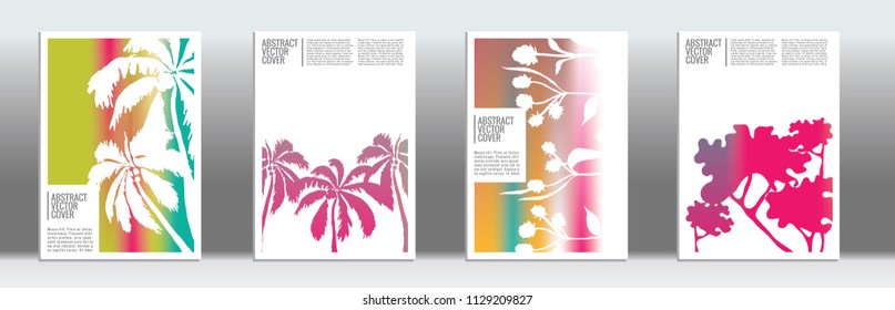 Cover design mockup. Notebook creative layout. Backdrop for corporate annual report, poster, magazine first page. Minimal leaflet, business flyer. Promotion concept card. A4 flat abstract art