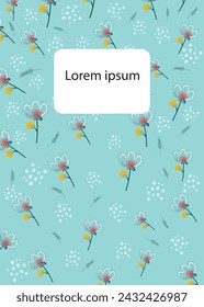 Cover design. The modern concept of cover design.