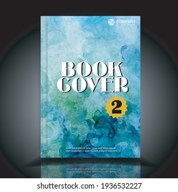 Diseño de portada. El concepto moderno de diseño de la cubierta. portadas de imágenes vectoriales para libros