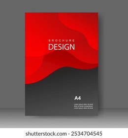 Cover design modern style. Annual report. Brochure template, catalog. Simple Flyer promotion. magazine. Vector illustration	