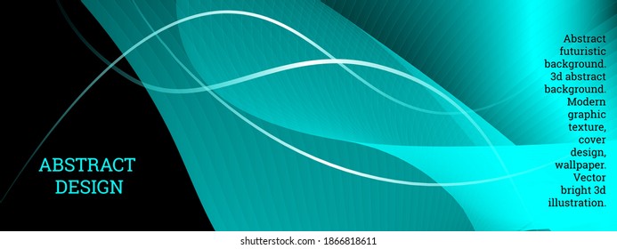 Cover design. Plates with colored metallic sheen, gradient. Creative background, wallpaper, magazine cover. EPS vector