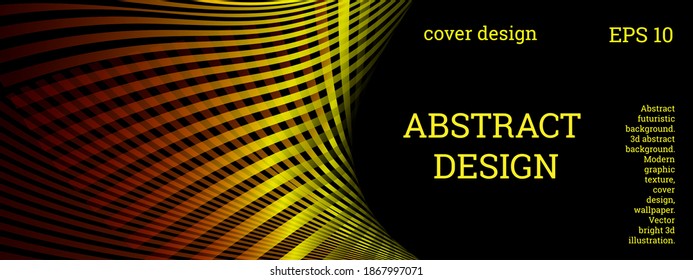 Diseño de portada. Placas con revestimiento metálico de color, gradiente. Fondo creativo, fondo de pantalla, portada de la revista. vector EPS