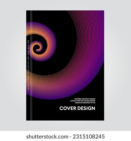 Diseño de portada para presentaciones y publicidad, diseño creativo de portada de folletos, catálogo, volante, fondo de moda para texto y foto
