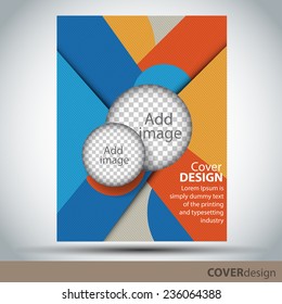 Cover design template