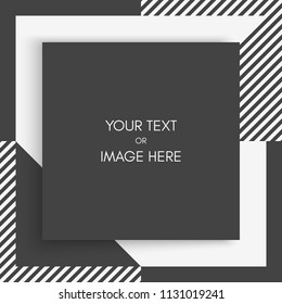 Cover design template. 3d vector illustration. Pattern can be used as a template for brochure, annual report, magazine, poster, presentation, flyer and banner.