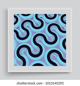 Design-Vorlage abdecken. Abstrakter Hintergrund. Vektorgrafik. Kann für Werbung, Marketing, Präsentation verwendet werden.