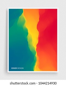 Cover design template. Abstract background. Modern Pattern. Vector Illustration.