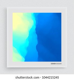 Cover design template. Abstract background. Modern Pattern. Vector Illustration.