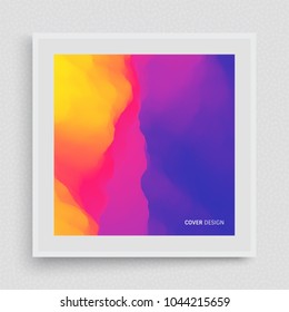 Cover design template. Abstract background. Modern Pattern. Vector Illustration.
