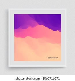 Cover design template. Abstract background. Modern Pattern. Vector Illustration.