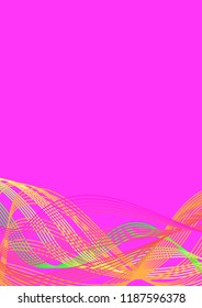 Cover Design Template. Abstract Backgrounds with Distortion of Geometric Shapes. Trendy Covers with Gradient for Magazine, Book.